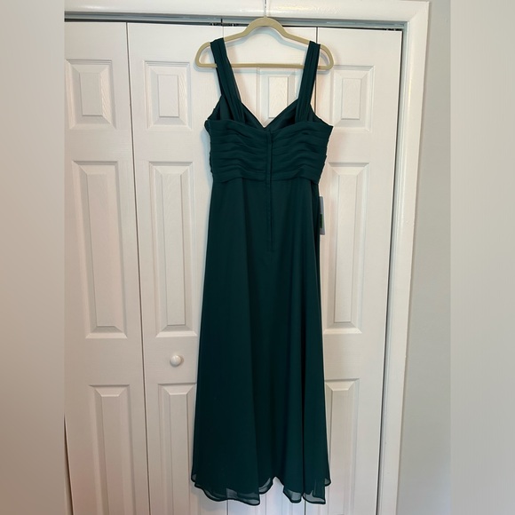 Azazie Kaitlynn Dress in Pine - Picture 2 of 4